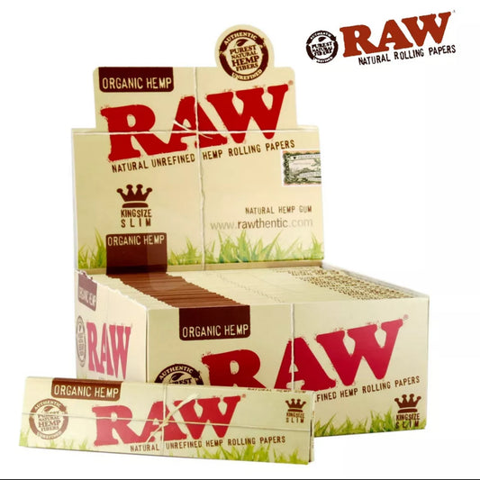 Raw Organic Papers King Slim 50pk - A1 WHOLESALE LLC
