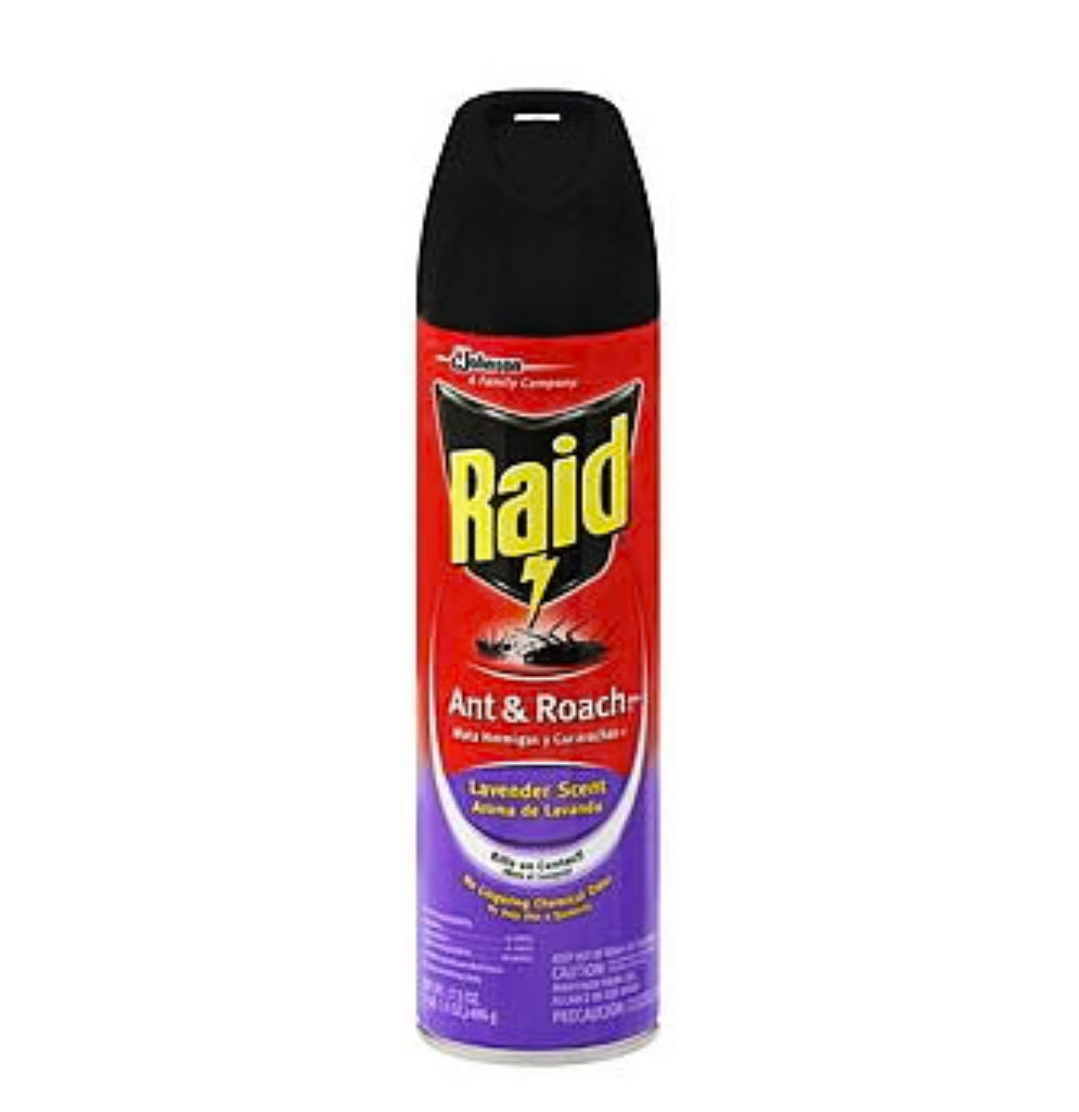 RAID Ant & Roach - 12oz/12pk - A1 WHOLESALE LLC
