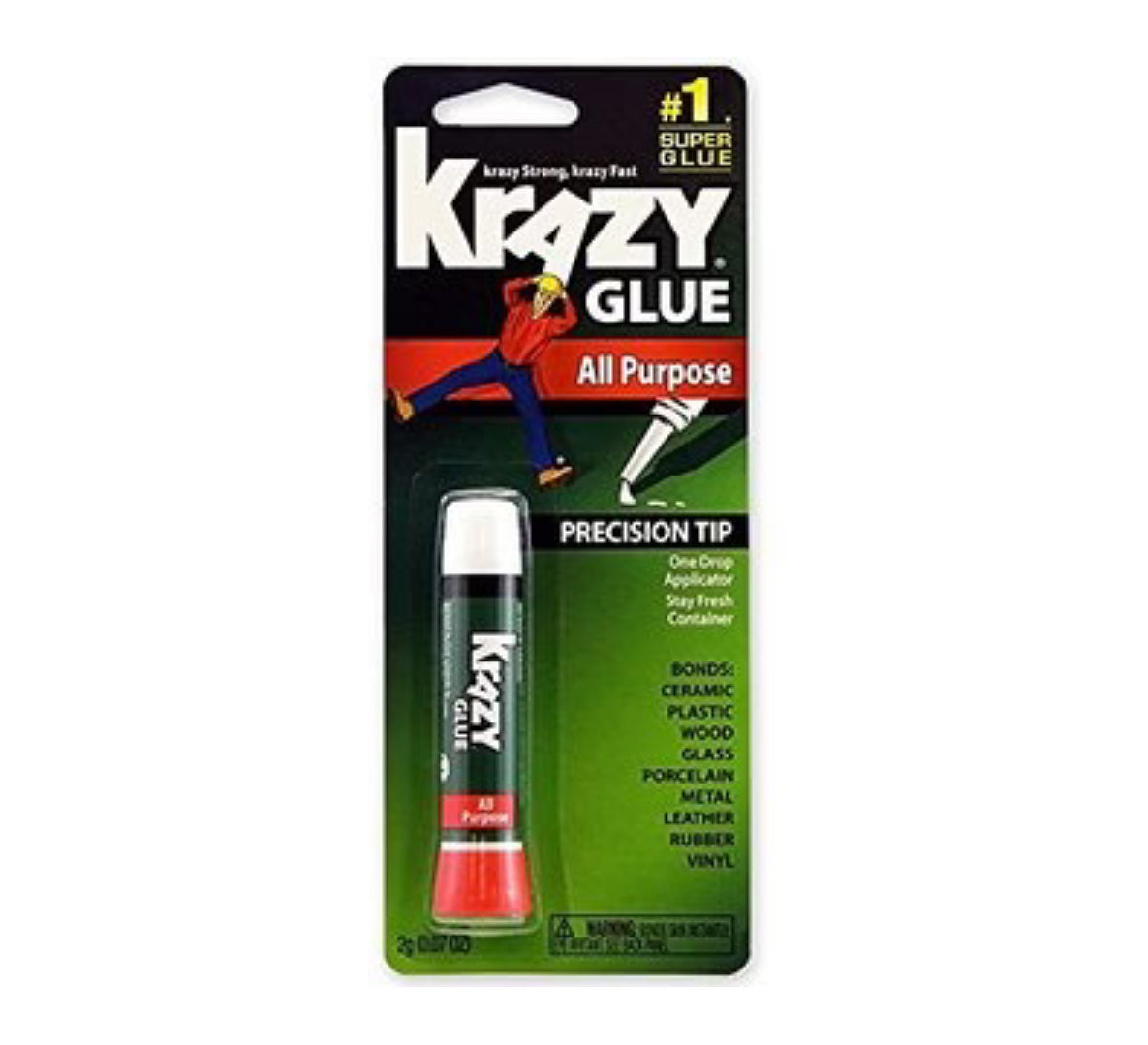 Krazy Glue - 0.07oz/12ct - A1 WHOLESALE LLC