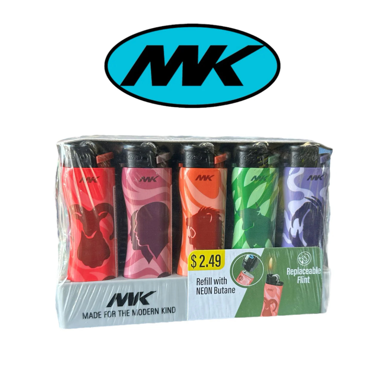 MK Lighter Horoscope design 50ct - A1 WHOLESALE LLC