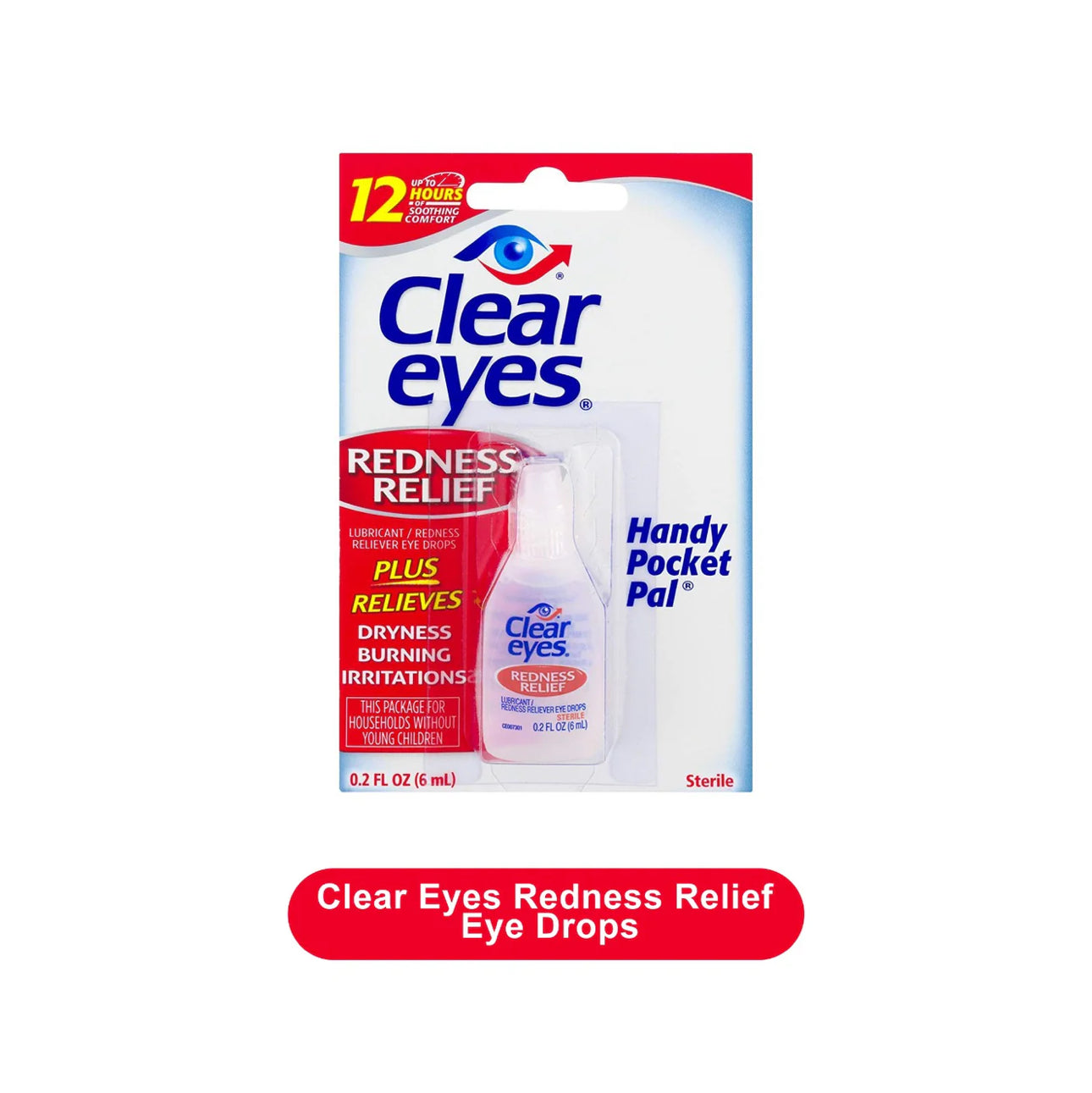 Clear Eyes Redness Relief Eye Drops -12 count - A1 WHOLESALE LLC
