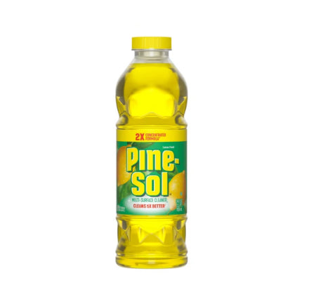 Pine-Sol Cleaner Citric Acid Formula Lemon Scent - 24oz/12pk - A1 WHOLESALE LLC