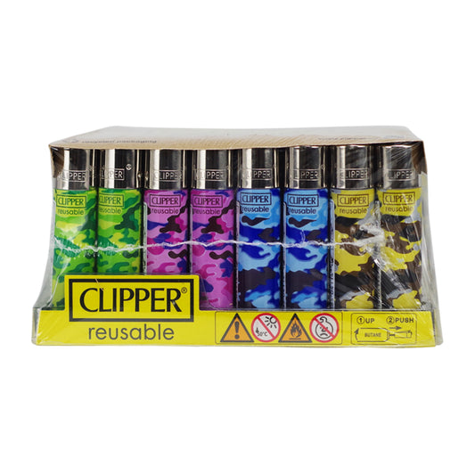 Classic Large Camo Lighters 48ct Display - A1 WHOLESALE LLC