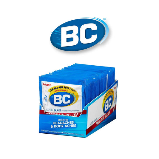 BC Aspirin Powder 6pk- 24ct - A1 WHOLESALE LLC