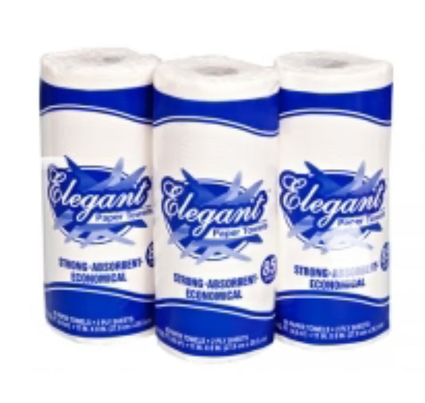 Elegant Paper Towels 2-ply Singles - 80ct/30pk - A1 WHOLESALE LLC