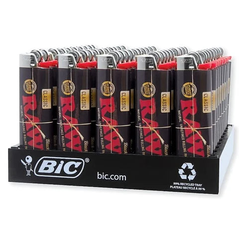 Raw Bic Lighter 50ct Display - A1 WHOLESALE LLC