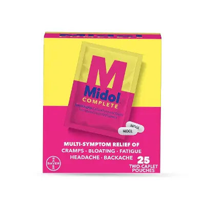 MIDOL COMPLETE 25CT - A1 WHOLESALE LLC