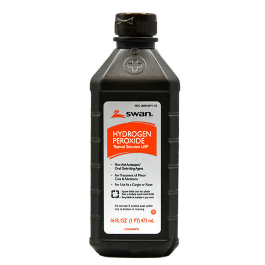 Swan Hydrogen Peroxide 3% - 16oz - A1 WHOLESALE LLC