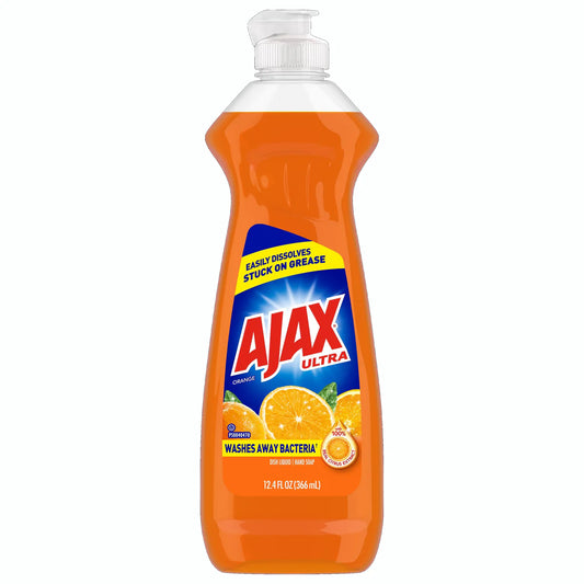 Ajax Dish Liquid Soap Orange Scent - 12.4oz/20pk - A1 WHOLESALE LLC