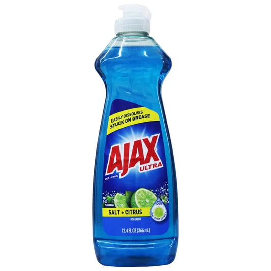 Ajax Dish Liquid Soap Salt & Citrus Scent - 12.4oz/20pk - A1 WHOLESALE LLC